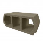 Konbet - Teriva 24/60 Base ceiling block, 3-chamber, expanded clay