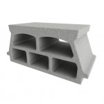 Konbet - Teriva 24/60 Plus ceiling block, 5-chamber, expanded clay