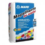 Mapei - Mapetherm adhesive mortar for the mesh