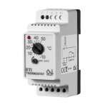 Elektra - manual temperature controller for ETI 1544 DIN rail